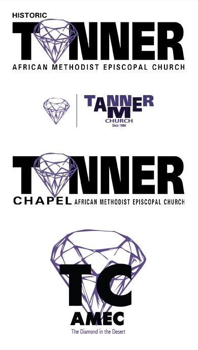 Tanner Chapel logo design suite